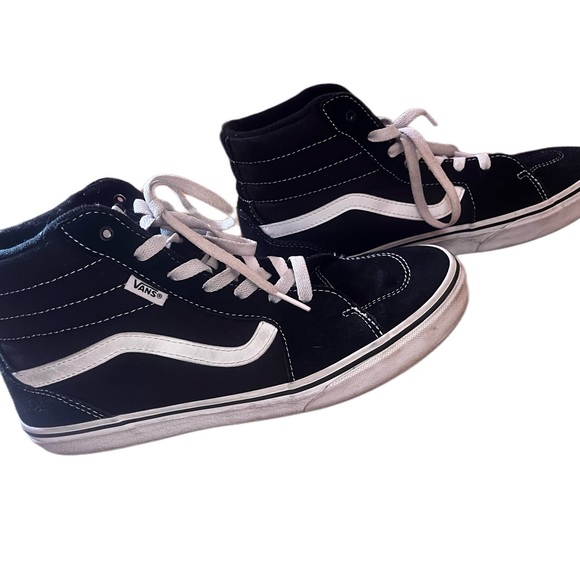 ❌SOLD❌ Vans Off The Wall Suede Hi Top - Picture 3 of 10